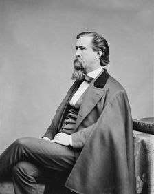 Daniel Wolsey Voorhees, between 1860 and 1875. Creator: Unknown