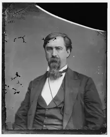 Daniel Wolsey Voorhees of Indiana, 1865-1880. Creator: Unknown