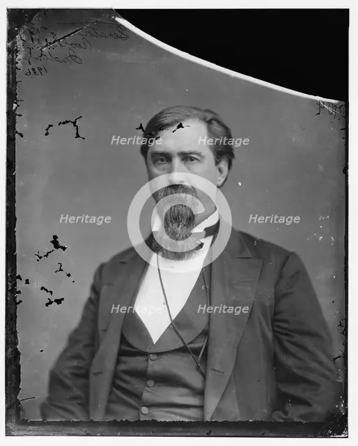 Daniel Wolsey Voorhees of Indiana, 1865-1880. Creator: Unknown.