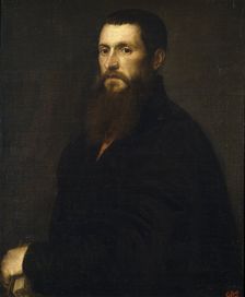 Daniele Barbaro, Patriarch of Aquileia, c1545. Creator: Titian
