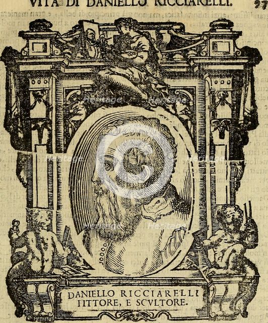 Daniele da Volterra. From: Giorgio Vasari, The Lives of the Most Excellent Italian Painters, Sculpto