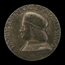 Daniele Renier, Venetian Patrician [obverse], before 1534. Creator: Giulio della Torre