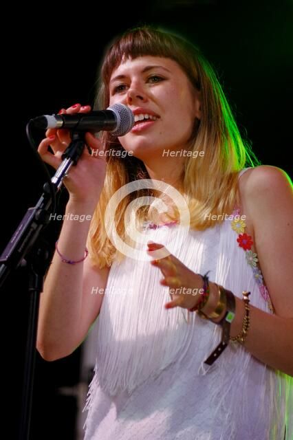 Danielle Bruton, Love Supreme Jazz Festival, Glynde Place, East Sussex, 2014. Artist: Brian O'Connor.