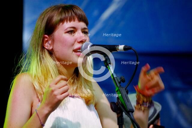 Danielle Bruton, Love Supreme Jazz Festival, Glynde Place, East Sussex, 2014. Artist: Brian O'Connor.