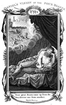 Daniel's vision of the beasts, 1804