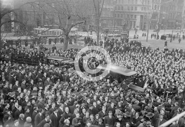 Daniels visits RECRUIT, 16 Mar 1918. Creator: Bain News Service.