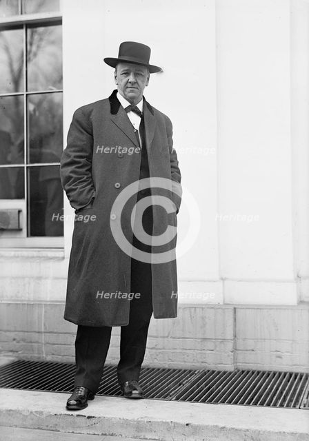 Daniels, Josephus. Secretary of The Navy, 1913-1921, 1913. Creator: Harris & Ewing.