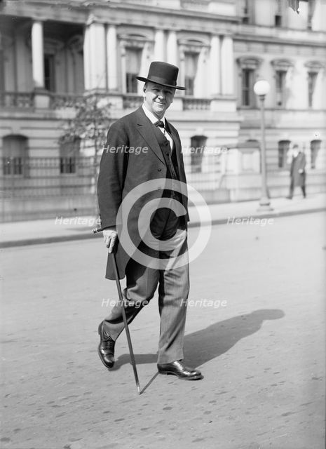 Daniels, Josephus, Secretary of The Navy, 1913-1921, 1914. Creator: Harris & Ewing.