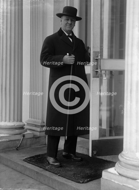 Daniels, Josephus, Secretary of The Navy, 1913-1921, 1917. Creator: Harris & Ewing.