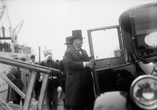 Daniels, Josephus, Secretary of The Navy, 1913-1921. Allied Commission, 1917. Creator: Harris & Ewing