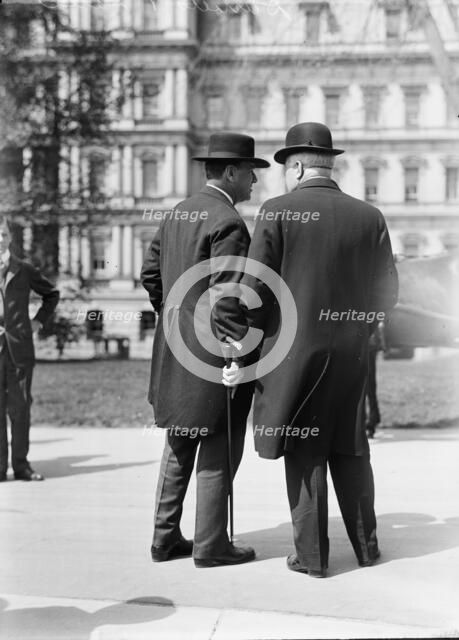 Daniels, Josephus, Secretary of The Navy, 1913-1921. with Lane, 1914. Creator: Harris & Ewing.