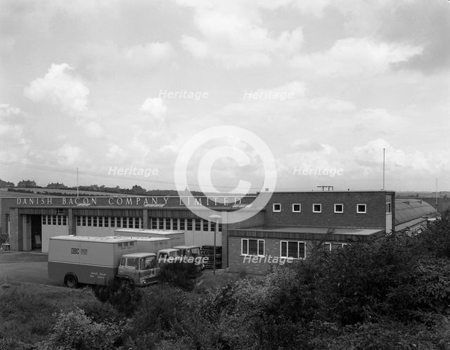 Danish Bacon Company distribution depot, Kilnhurst, South Yorkshire, 1963.   Artist: Michael Walters