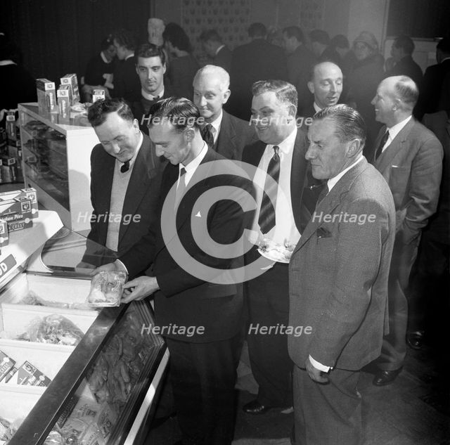 Danish Bacon Company exhibition day, Wilsic, near Doncaster, South Yorkshire, 1961. Creator: Michael Walters.