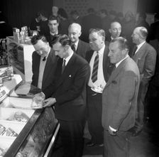 Danish Bacon Company exhibition day, Wilsic, near Doncaster, South Yorkshire, 1961. Creator: Michael Walters