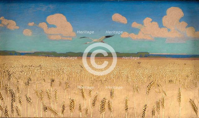 Danish Landscape, 1891. Creator: Harald Slott-Moller.