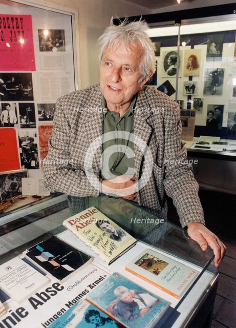 Dannie Abse, writer and doctor, 1998. Creator: Unknown.