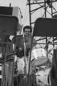 Dannie Richmond, Capital Jazz Festival, Alexandra Palace, London, 7/79. Creator: Brian O'Connor