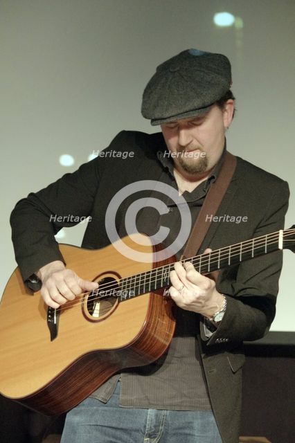 Danny Blomeley, Kyla Brox Duo, Crawley Blues Club Hawth Crawley West Sussex, 14 Feb 2020. Creator: Brian O'Connor.