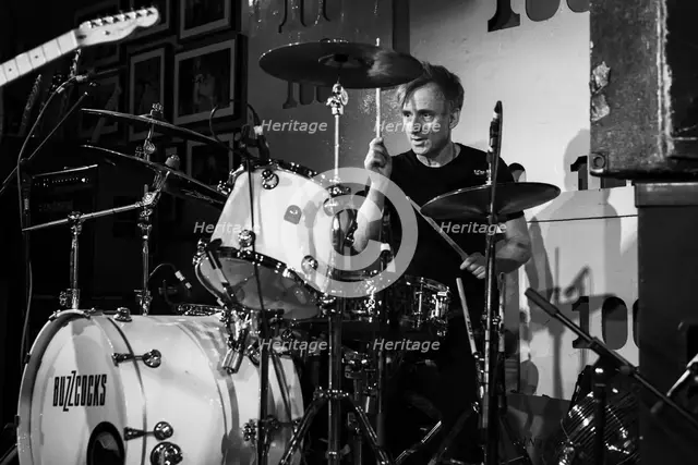 Danny Farrant, Buzzcocks live at 100 Club, London, Jun 2023. Creator: Annapaola Marchesani.