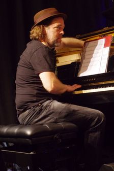 Danny Keane, Guido Spannocchi Quartet, Verdict Jazz Club, Brighton, East Sussex, Sept 2023. Creator: Brian O'Connor