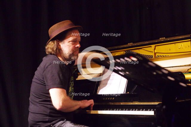 Danny Keane, Guido Spannocchi Quartet, Verdict Jazz Club, Brighton, East Sussex, Sept 2023. Creator: Brian O'Connor.