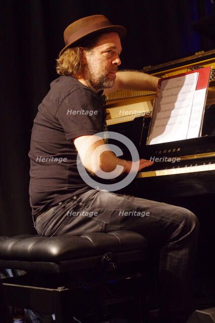 Danny Keane, Guido Spannocchi Quartet, Verdict Jazz Club, Brighton, East Sussex, Sept 2023. Creator: Brian O'Connor.