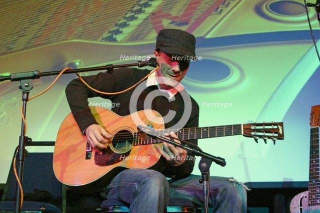 Danny Kyle, Crawley Blues Festival, Hawth, Crawley, West Sussex, Oct 2015. Artist: Brian O'Connor.