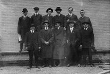 Danny Morgan's fighters, between c1910 and c1915. Creator: Bain News Service