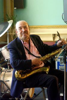 Danny Moss, Danny Moss Group, Brecon Jazz Festival, Powys, Wales, 2007. Creator: Brian O'Connor