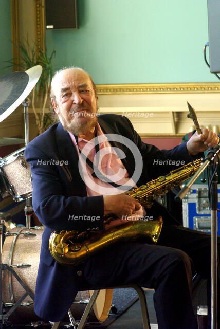 Danny Moss, Danny Moss Group, Brecon Jazz Festival, Powys, Wales, 2007. Creator: Brian O'Connor.