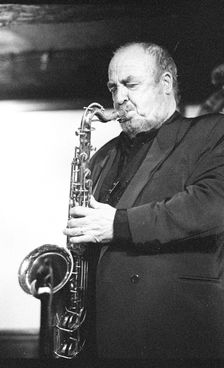 Danny Moss, Danny Moss Group, Watermill Jazz Club, Dorking, Surrey, 2001. Creator: Brian O'Connor