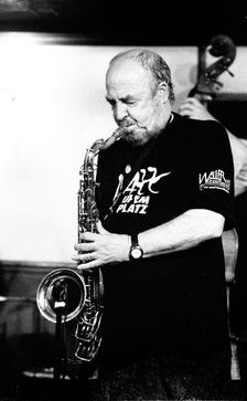 Danny Moss, Danny Moss Group, Watermill Jazz Club, Dorking, Surrey, 2001. Creator: Brian O'Connor