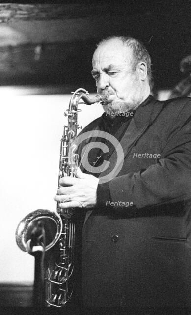 Danny Moss, Danny Moss Group, Watermill Jazz Club, Dorking, Surrey, 2001. Creator: Brian O'Connor.