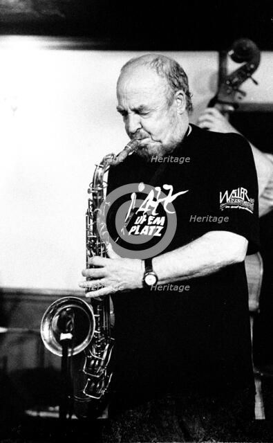 Danny Moss, Danny Moss Group, Watermill Jazz Club, Dorking, Surrey, 2001. Creator: Brian O'Connor.