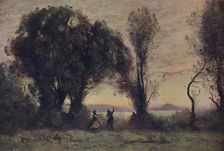 Danse Des Bergers De Sorrente (Dance of the Shepherds of Sorrento), 19th century, (1910). Artist: Jean-Baptiste-Camille Corot