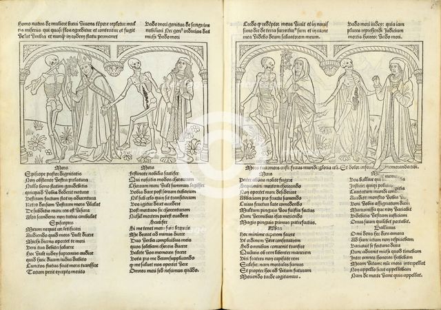 Danse macabre, 1490. Creator: Anonymous.