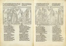 Danse macabre, 1490. Creator: Anonymous