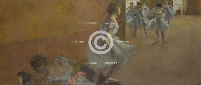 Danseuses montant un escalier, 1886-1890.
