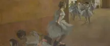 Danseuses montant un escalier, 1886-1890