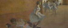 Danseuses montant un escalier, 1886-1890