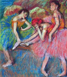 Danseuses au repos , c. 1898