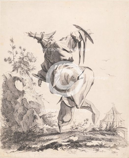 Danseur Chinois, 1720-70.  Creator: Unknown.
