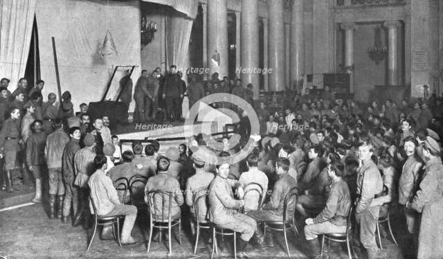 'Dans la Russie des Bolcheviks; les contrastes d'un pays en pleine anarchie militaire et..., 1918. Creator: Unknown.