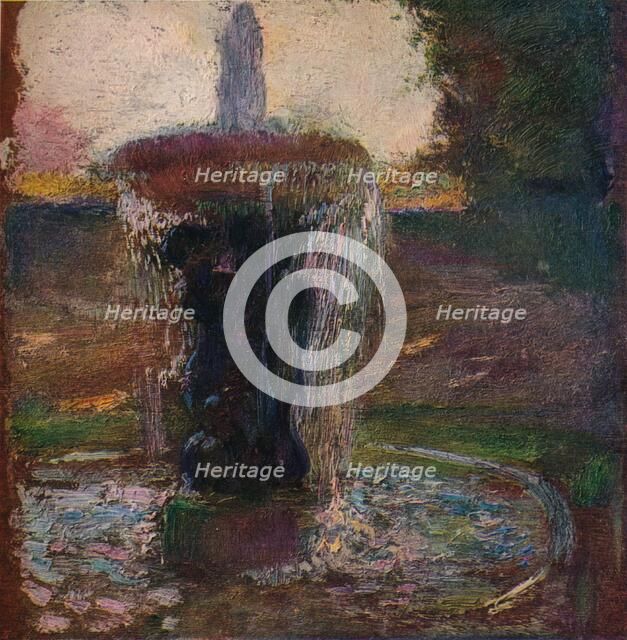 'Dans Le Parc De St. Cloud', c1905. Artist: Gaston la Touche.