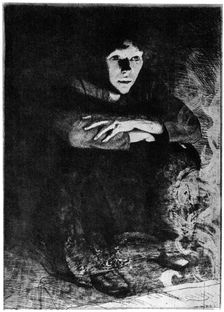 Dans les Cendres c1870-1930 (1924). Artist: Paul Albert Besnard