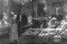 'Dans les hotels et les Chateaux; les hotes choyes 1914. Creator: J Simont