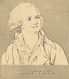 Danton (1759-1794), 1830. Creator: Unknown