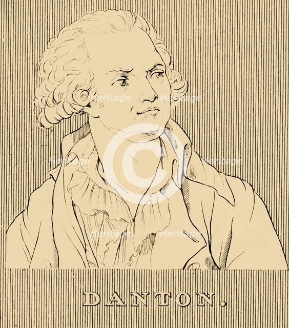 'Danton', (1759-1794), 1830. Creator: Unknown.