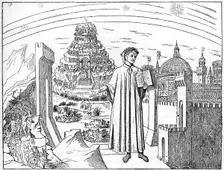 Dante (1265-1321), Florence and the Seven Circles of Hell, 1882