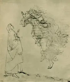 Dante and Beatrice, 1492-1495, (1943). Creator: Sandro Botticelli